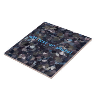 Purple and Lavender Paint Splatter  Tile