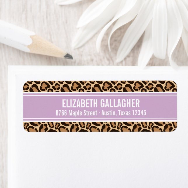 Purple and Leopard Print (Insitu)