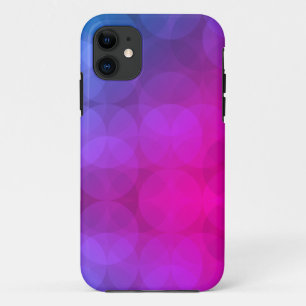 Purple and Magenta Abstract Circles Case-Mate iPhone Case