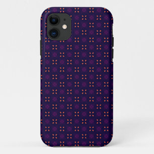 Purple and Orange School Spirit Sports Team Case-Mate iPhone Case