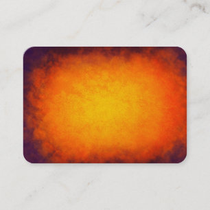 Purple and orange sunset texture business card