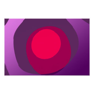 Purple And Pink 6078 Poster