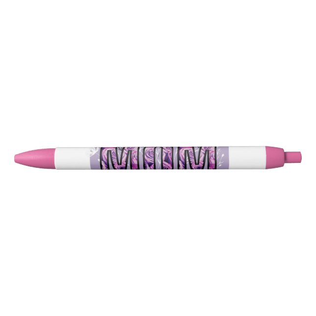 Purple and pink design pen for mum (Front)