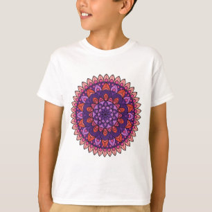 Purple and pink mandala T-Shirt