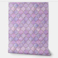 Purple and pink Mermaid Tail, kids room, nursery