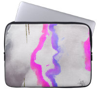 Purple And Pink Watercolor Abstract