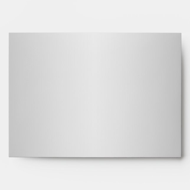 Purple and Silver A7 Envelope fits 5"x7" Sizes (Front)