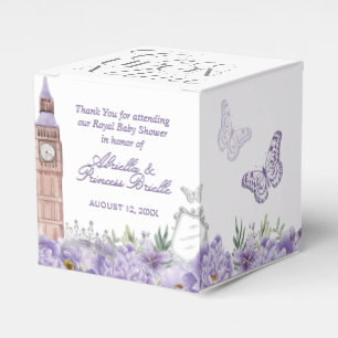 Purple and Silver Once Upon a Time Princess Favour Box
