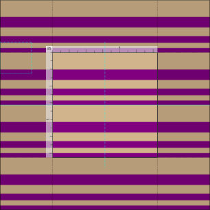 Purple and Tan Lined/Striped Pattern Fabric