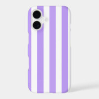 Purple and white candy stripes