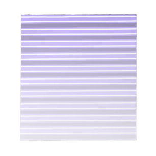 Purple and white candy stripes notepad