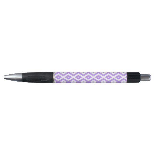 Purple and white diamond pattern (Front)