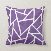 Purple and white mosaic pattern