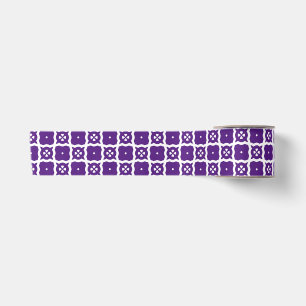 Purple and White Paper Pack 401 Satin Ribbon