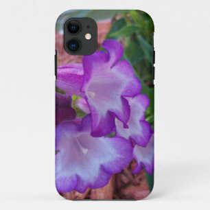 Purple and white phoenix penstemon flowers Case-Mate iPhone case