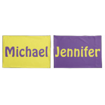 Purple and Yellow Personalised