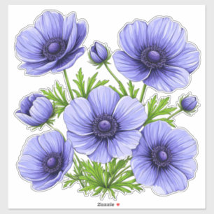 Purple Anemone Bouquet