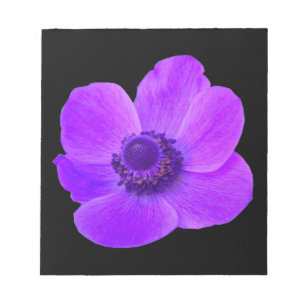 Purple Anemone Notepad
