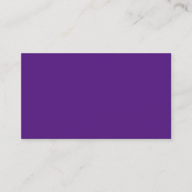 Purple Appointment Cards | Modern Minimalist (Front)