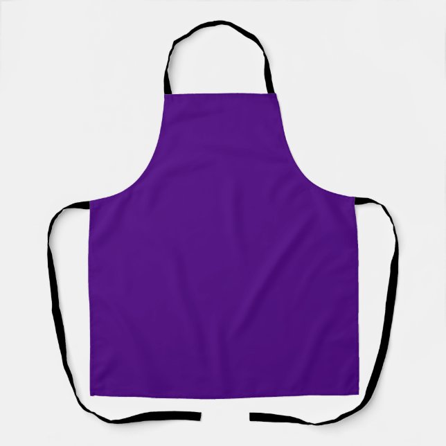 Purple Apron - Perfect for Kids, Teens & Adults (Front)