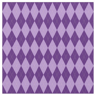 Purple Argyle Fabric