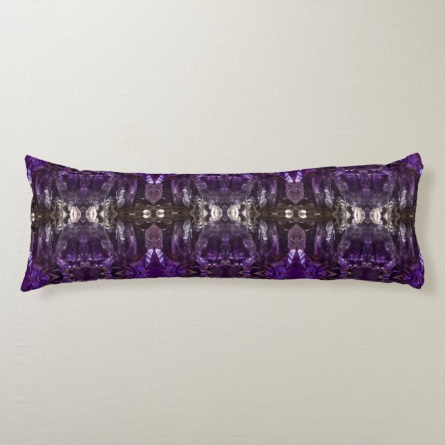 Purple Asian Body Cushion (Front)