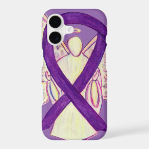 Purple Awareness Ribbon Angel Custom iPhone 7 Case