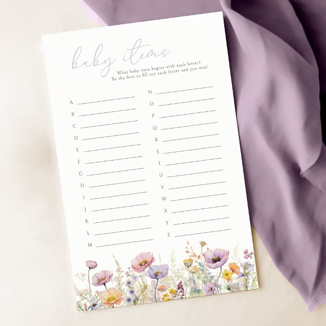 Purple Baby In Bloom Wildflower Baby Items Game (Creator Uploaded)