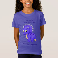 Purple Baby Triceratops Girls Like Dinosaurs Too