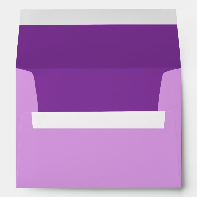 Purple Background Colour Customise This! Envelopes (Back (Bottom))