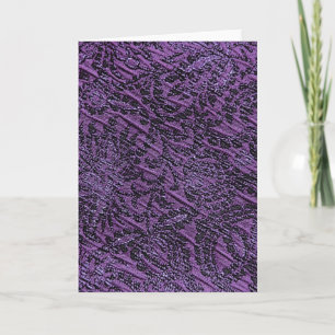 Purple Background Greeting Card