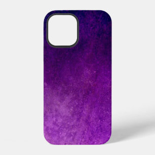 Purple background grunge texture iPhone 12 case