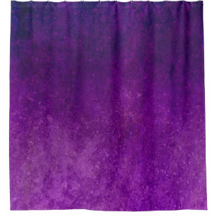 Purple background grunge texture shower curtain