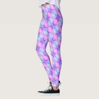 purple ball lightning leggings
