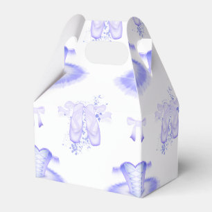 Purple Ballet Birthday Tutu & Pointe Shoes Favour Box