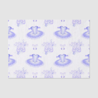 Purple Ballet Birthday Tutu & Pointe Shoes Tissue Paper