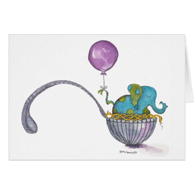 Purple Balloon (Front Horizontal)
