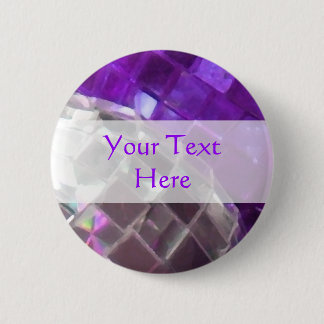 Purple Baubles 'Your Text' button