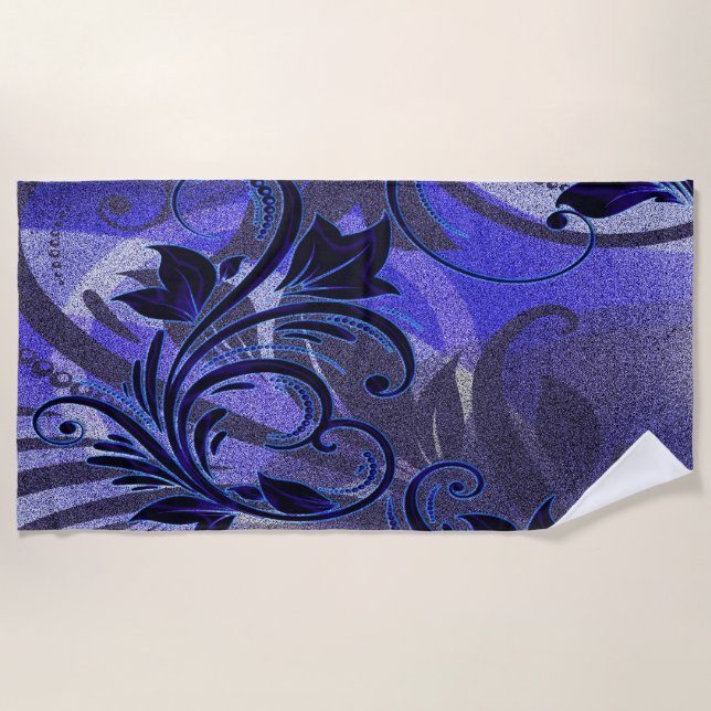 Purple Beach Towel (Front)