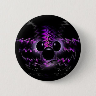 Purple Bear Button