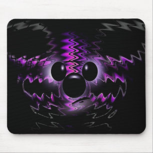 Purple Bear Mouse Pad