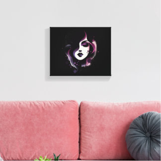 Purple Beauty Canvas Print