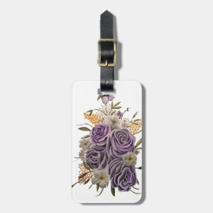 Purple Beauty Luggage Tag