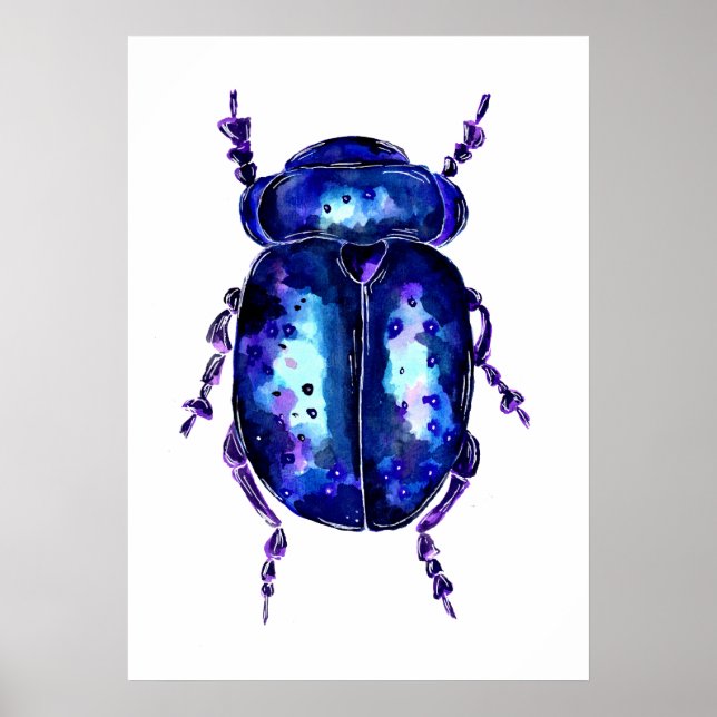 Purple Beetle Poster (Front)