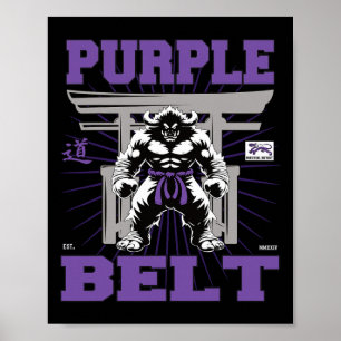 Purple Belt On The Way To Championship! Poster