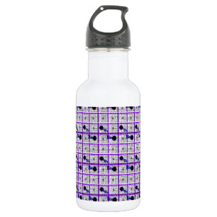Purple Bingo Card 532 Ml Water Bottle