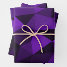 Purple black geometric mesh pattern