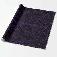 Purple & Black Swirl Gothic Wedding