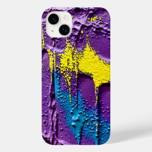 Purple Black Yellow Explosion Colour Fun Case-Mate iPhone 14 Plus Case