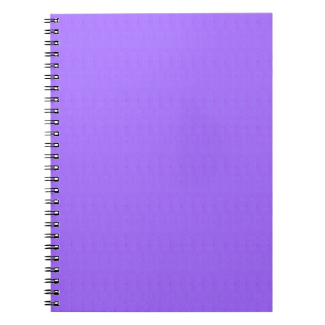 Purple Blank Texture Template DIY add TEXT IMAGE Spiral Notebook (Front)